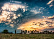 Mammatus clouds, Inverell